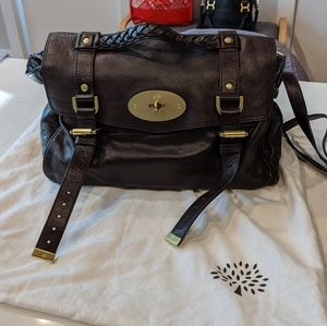 Mulberry Alexa Dark Brown